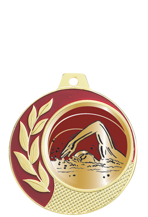Médaille Ø 70 mm Natation  - CZ19