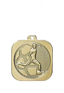 Médaille 35 x 35 mm Football  - DK08