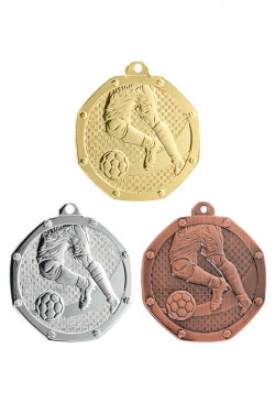 Médaille Ø 50 mm Football  - DB09