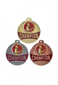Médaille Ø 50 mm Tennis de table  - CX20