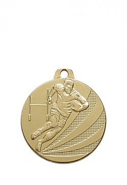 Médaille Ø 40 mm Rugby  NE13