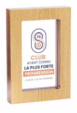 Trophée Bois Personnalisé 150-11-SU