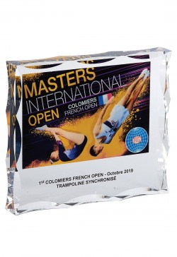 Trophée Plexi Personnalisé 158-01-SU