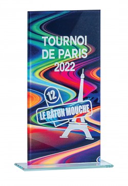 Trophée Verre Personnalisé 160-21-CLI