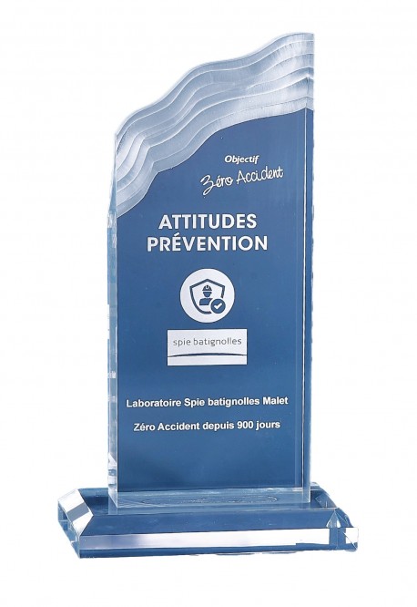 Trophée Plexi Personnalisé 177-51-CLI