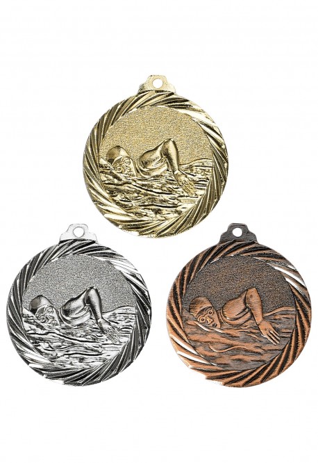 Médaille Ø 32 mm Natation  - NX13