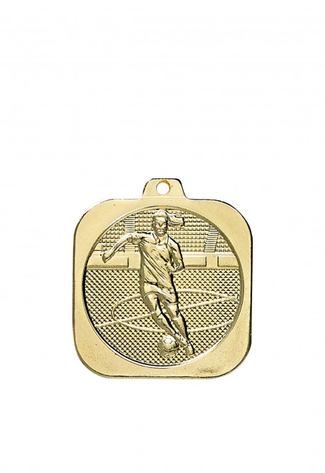 Médaille 35 x 35 mm Foot féminin – DK06