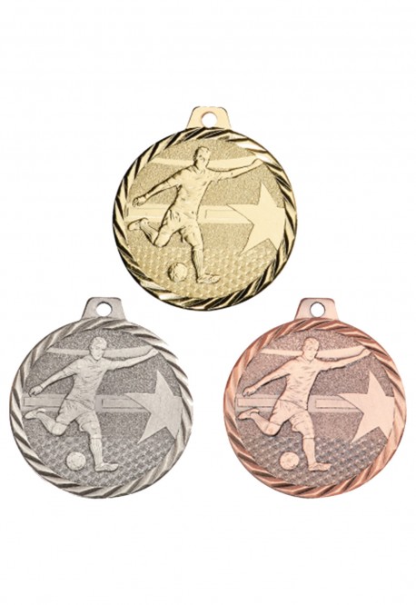 Médaille Ø 50 mm Football  - NZ19