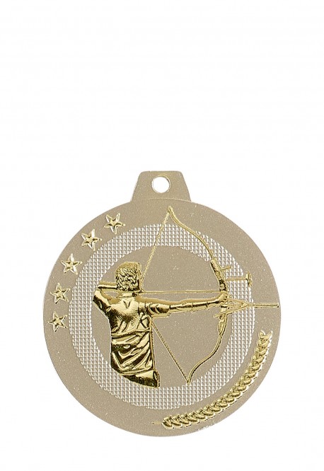 Médaille Ø 50 mm Tir à l'arc  - NQ14