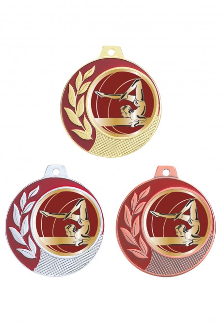 Médaille Ø 70 mm Gymnastique  - CZ12