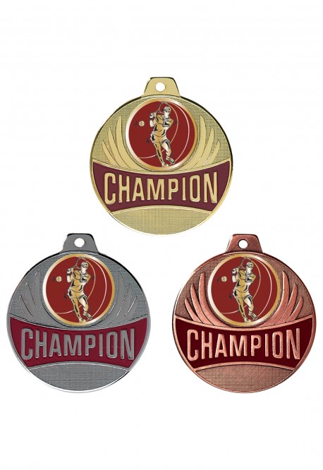 Médaille Ø 50 mm Tennis  - CX23