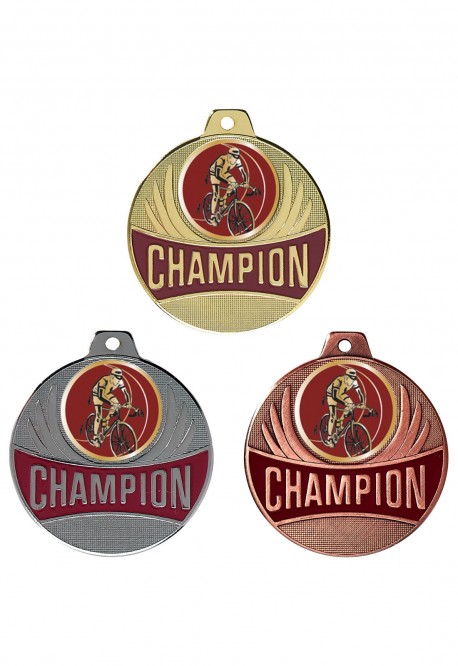 Médaille Ø 50 mm Cyclisme - CX29