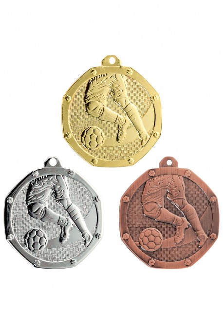 Médaille Ø 50 mm Football  - DB09