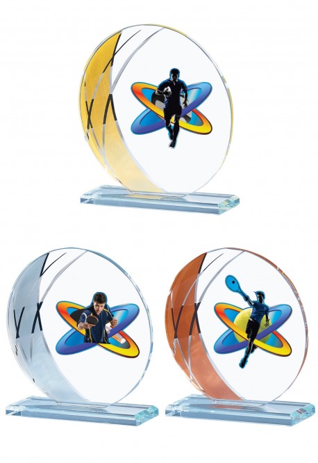 Trophée Verre Personnalisé 124-01-BJ