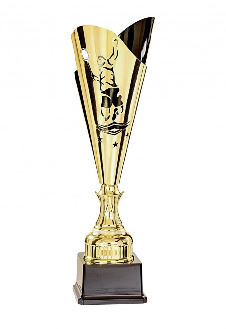 Coupe Laser Métal Badminton  : 35502-1