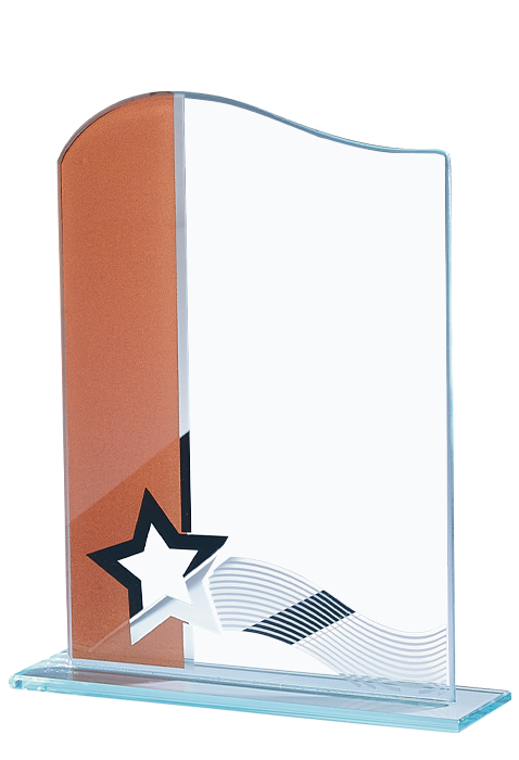 Trophée Verre Personnalisé 124-11-BJ