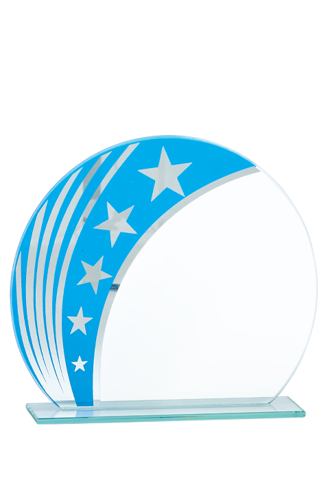 Trophée Verre Personnalisé 124-21-BJ