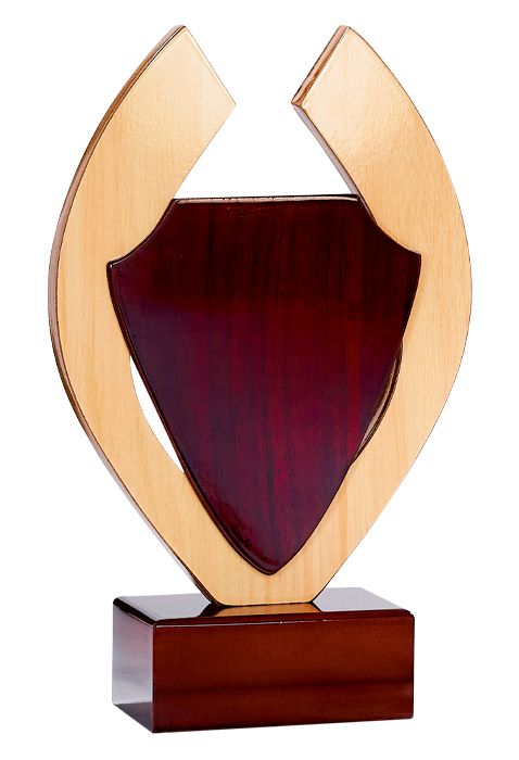 Trophée Bois Personnalisé 125-21-BJ