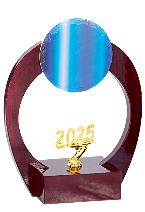 Trophée Bois Personnalisé 125-31-BJ
