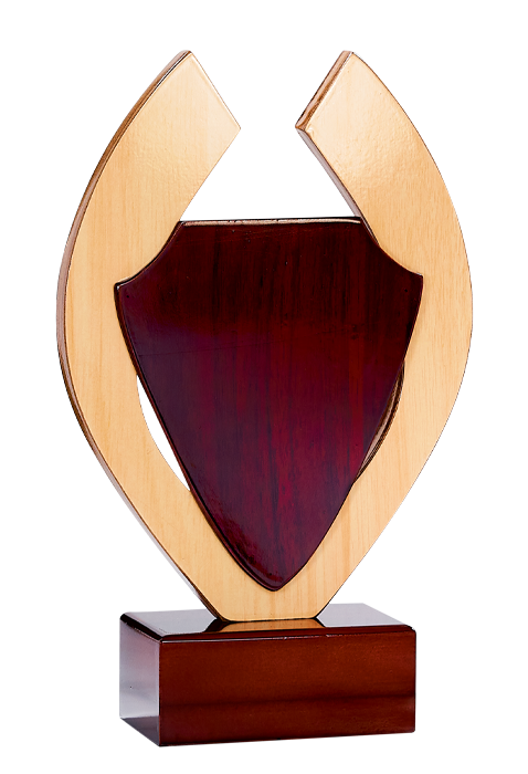 Trophée Bois Personnalisé 132-41-KW