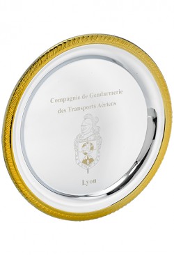 Assiette métal Personnalisée : 182-31-CLI