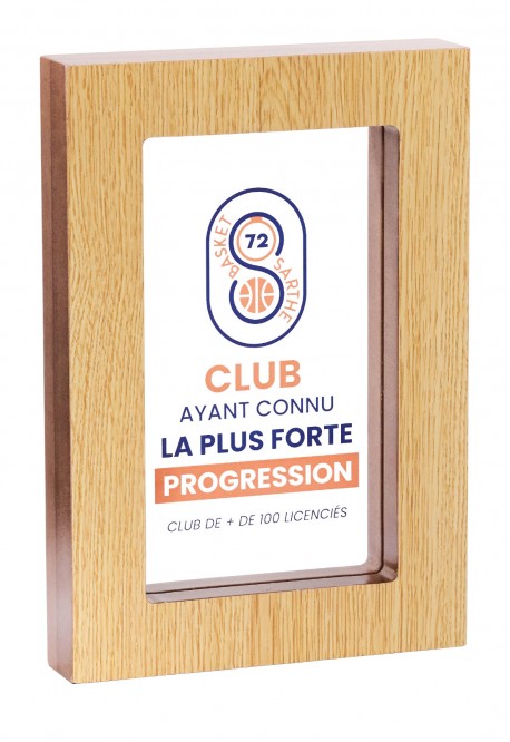 Trophée Bois Personnalisé 150-11-SU