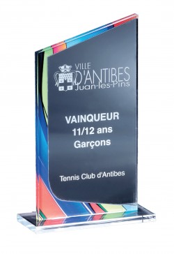Trophée Plexi Personnalisé 176-01-CLI