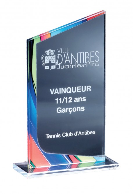 Trophée Plexi Personnalisé 176-01-CLI