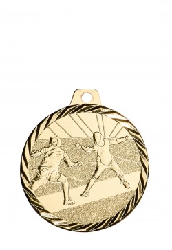 Médaille Ø 50 mm Escrime  - NZ07
