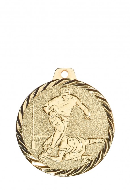 Médaille Ø 50 mm Rugby  - NZ15