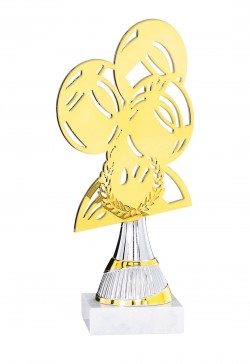 Trophée Métal Boule & Pétanque 55111