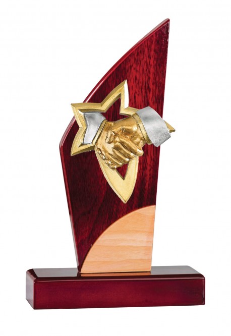 Trophée Bois Personnalisé 130-01-NJ