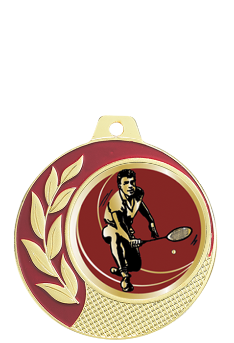 Médaille Ø 70 mm Badminton  - CZ04