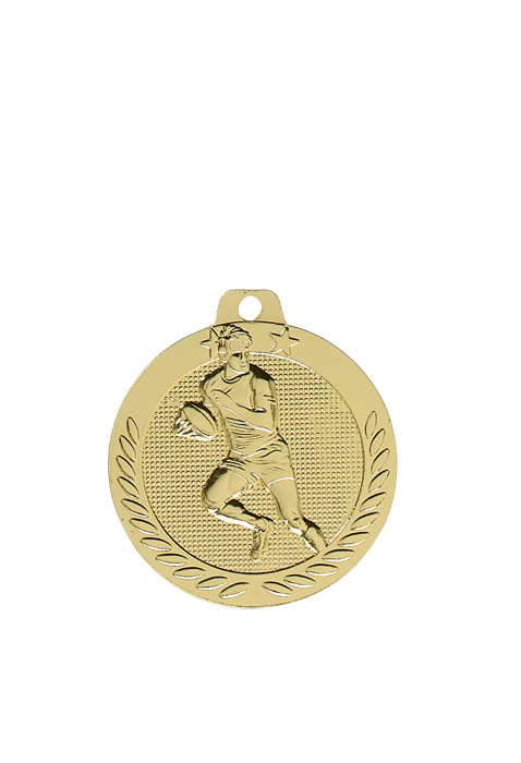 Médaille Ø 40 mm Rugby - DX15