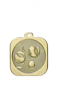 Médaille 35 x 35 mm Boule & Pétanque  - DK13