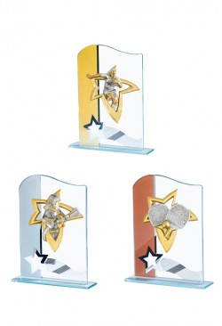 Trophée Verre Personnalisé 128-51-NJ