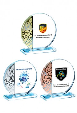 Trophée Verre Personnalisé 156-01-SU
