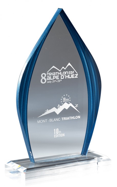 Trophée Acryglass Personnalisé 177-41-CLI