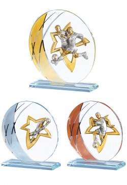 Trophée Verre Personnalisé 128-21-NJ