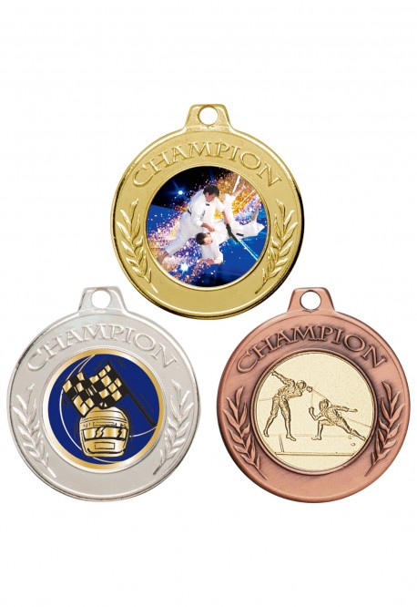 Médaille Personnalisée Ø 40 mm - Q-023