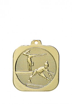 Médaille 35 x 35 mm Tennis  - DK15
