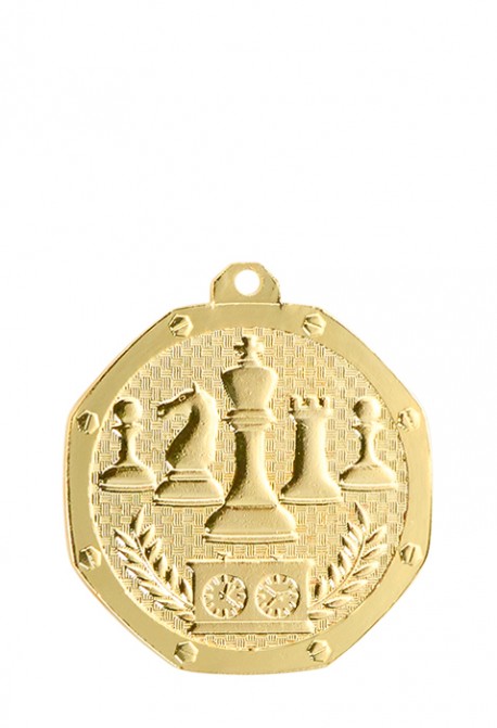 Médaille Ø 50 mm Échecs   - DB06