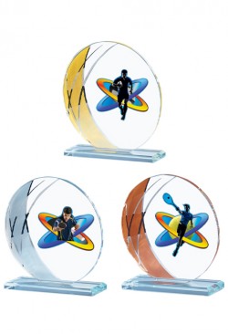 Trophée Verre Personnalisé 124-01-BJ