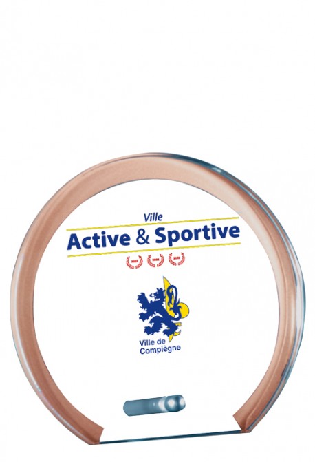 Trophée Verre Personnalisé 155-01-SU