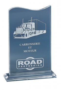 Trophée Acryglass Personnalisé 174-01-CLI