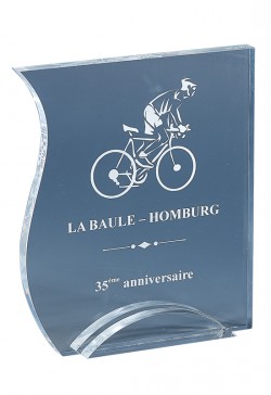 Trophée Acryglass Personnalisé 175-01-CLI