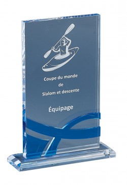 Trophée Acryglass Personnalisé 175-11-CLI