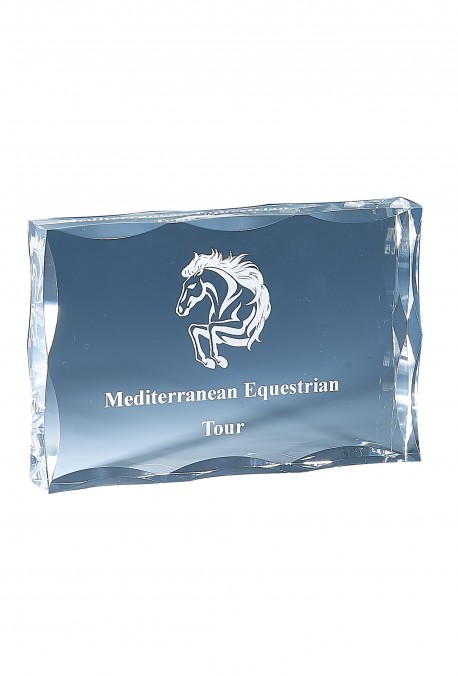Trophée Acryglass Personnalisé 177-01-CLI