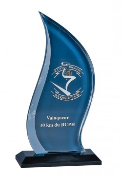 Trophée Acryglass Personnalisé 178-51-CLI