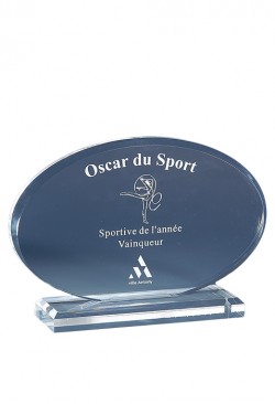 Trophée Acryglass Personnalisé 180-01-CLI